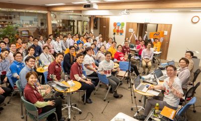 若手からでも提案できる！全社員会議